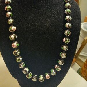 Vintage Cloisonne' Necklace 